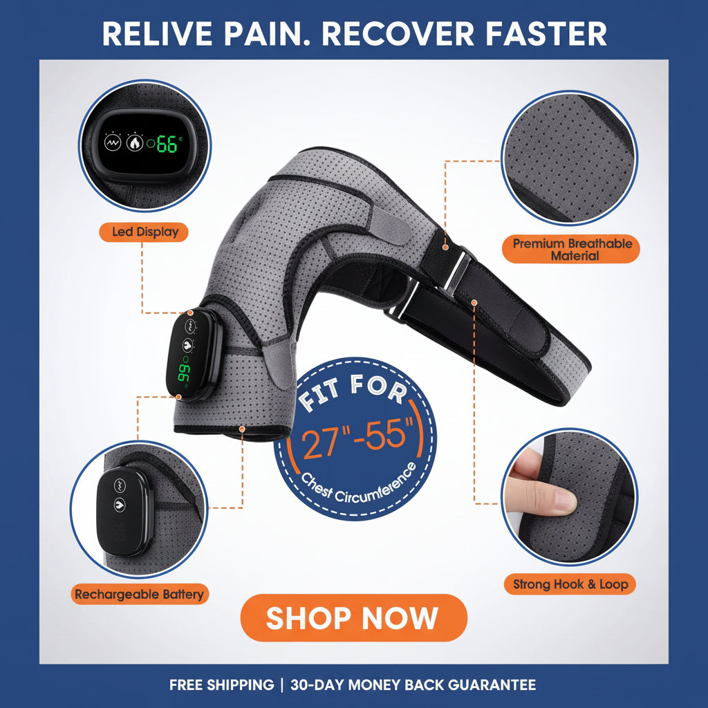 Zenvra™ Heated Shoulder Relief Brace